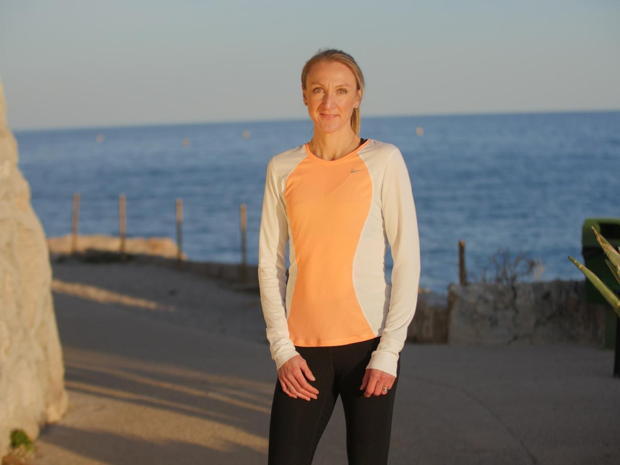 Paula Radcliffe profile shot